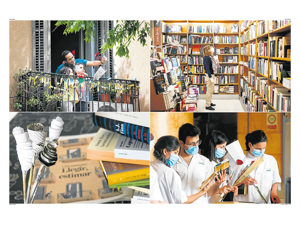 Un Sant Jordi de confinament