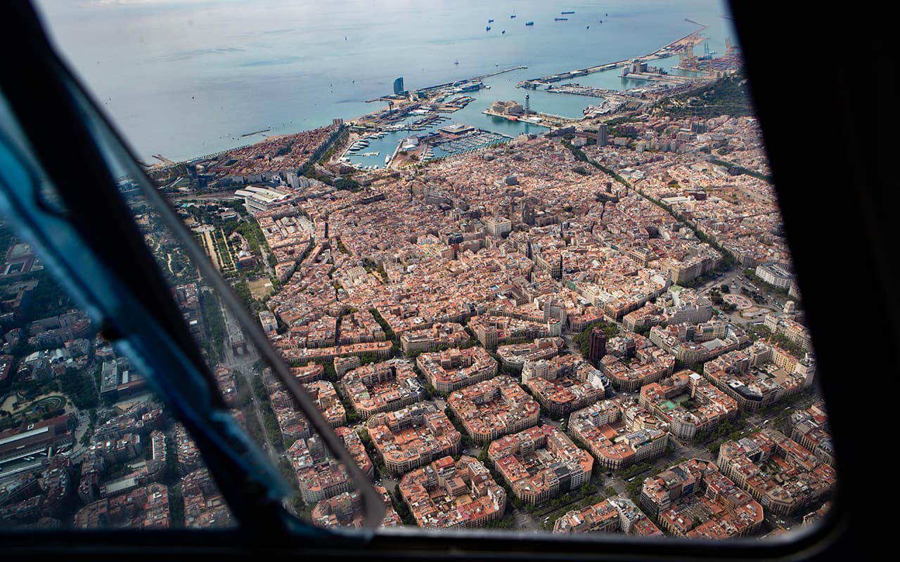 Barcelona des de l’aire