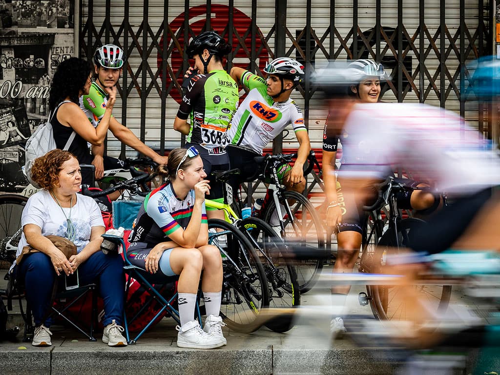 Ciclistes de festa major