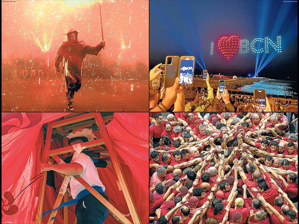 El vermell de la Mercè