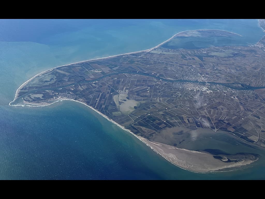 El delta de l’Ebre a vista d’ocell