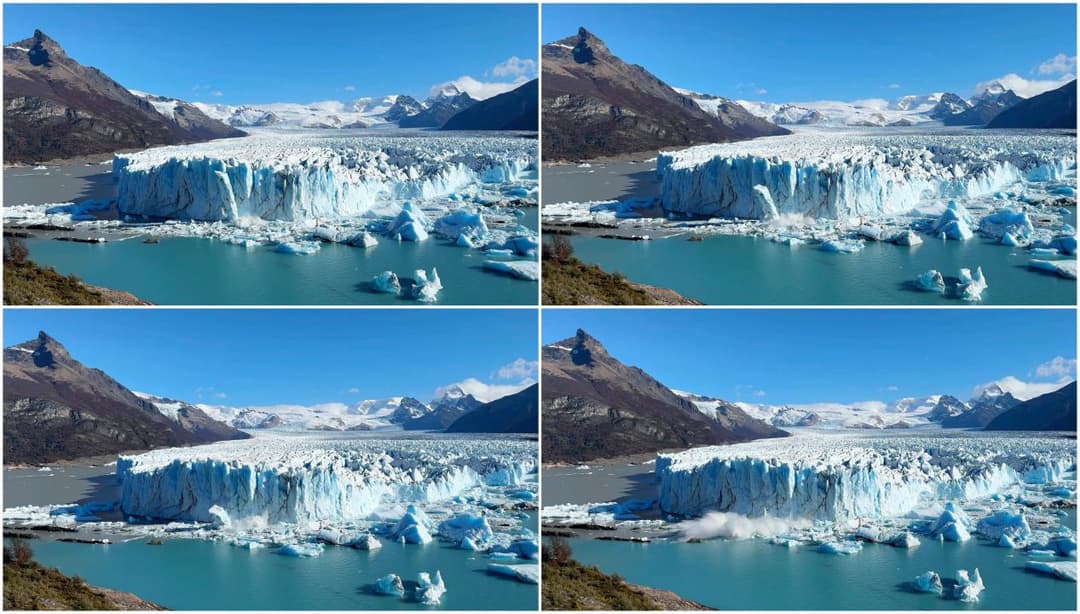 El declivi del Perito Moreno