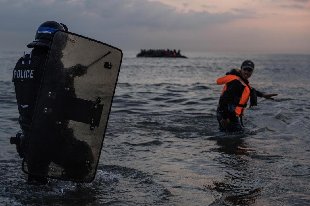 Migrants al canal de la Mànega