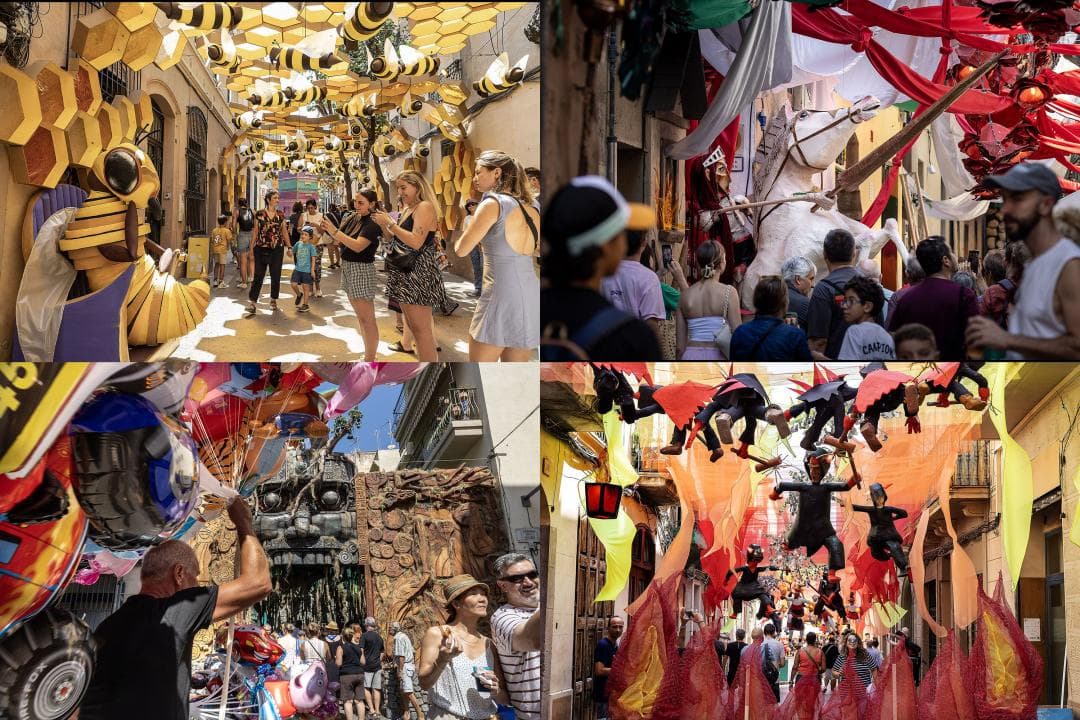 Gràcia s'engalana per la festa major