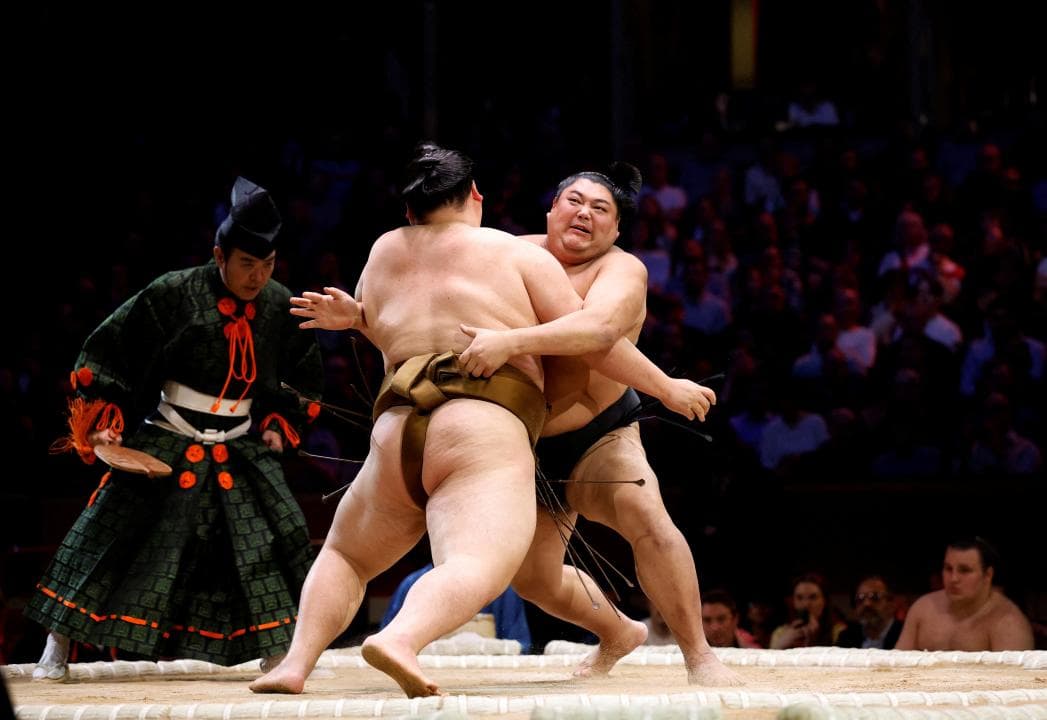 Londres, temple del sumo