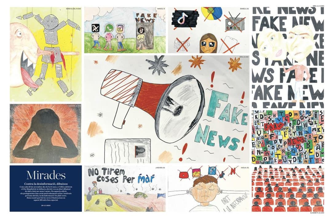 Contra la desinformació, dibuixos