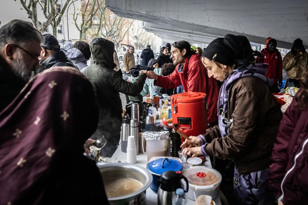 Solidaritat sota el pont