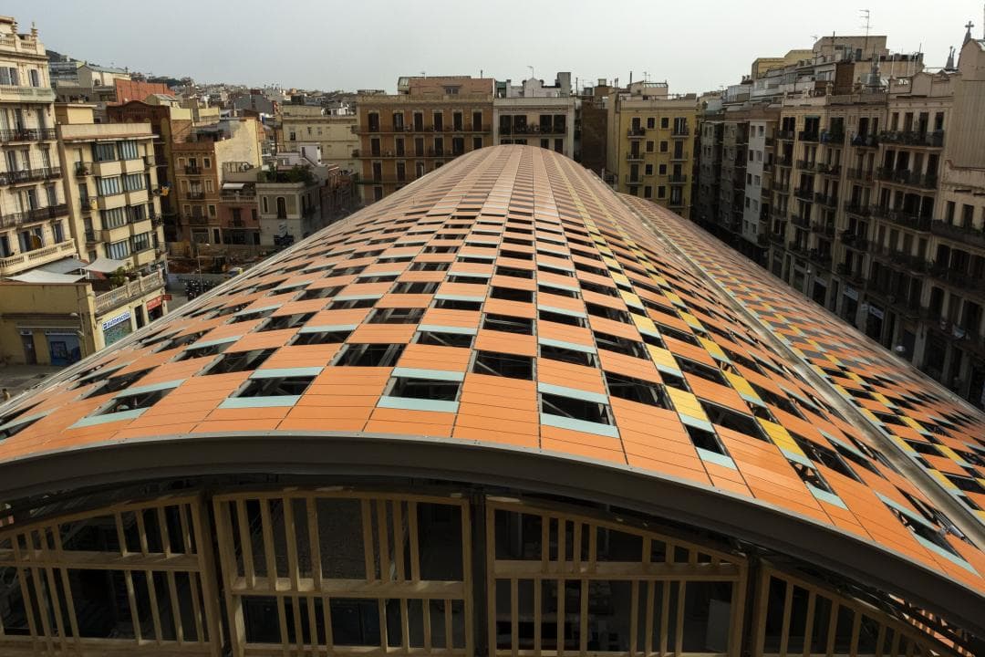 La nova coberta de l’Abaceria