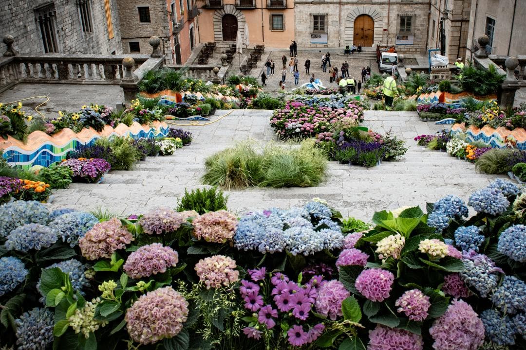 Un jardí als carrers de Girona