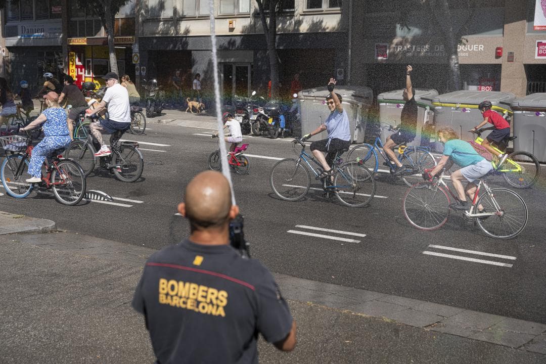 Bicicletada multicolor