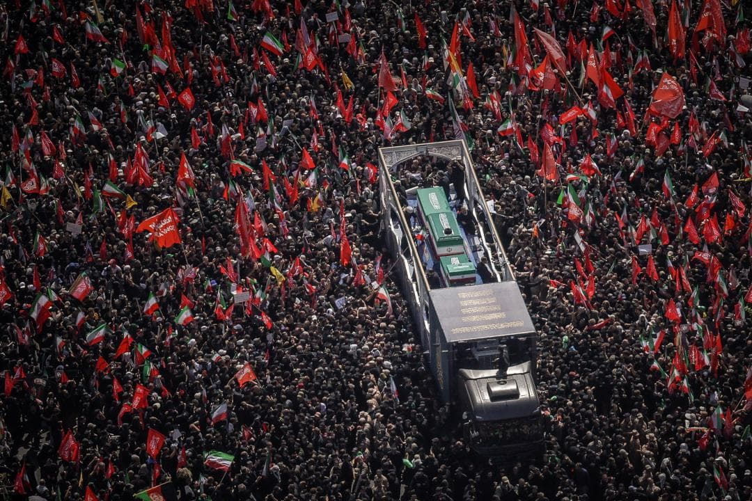L’adeu al líder iranià sota l’amenaça d’Israel