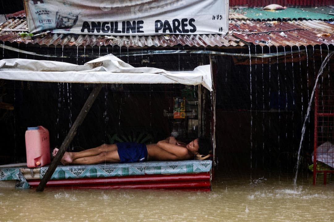 Les pluges monsòniques i els ciclons castiguen el nord de les Filipines