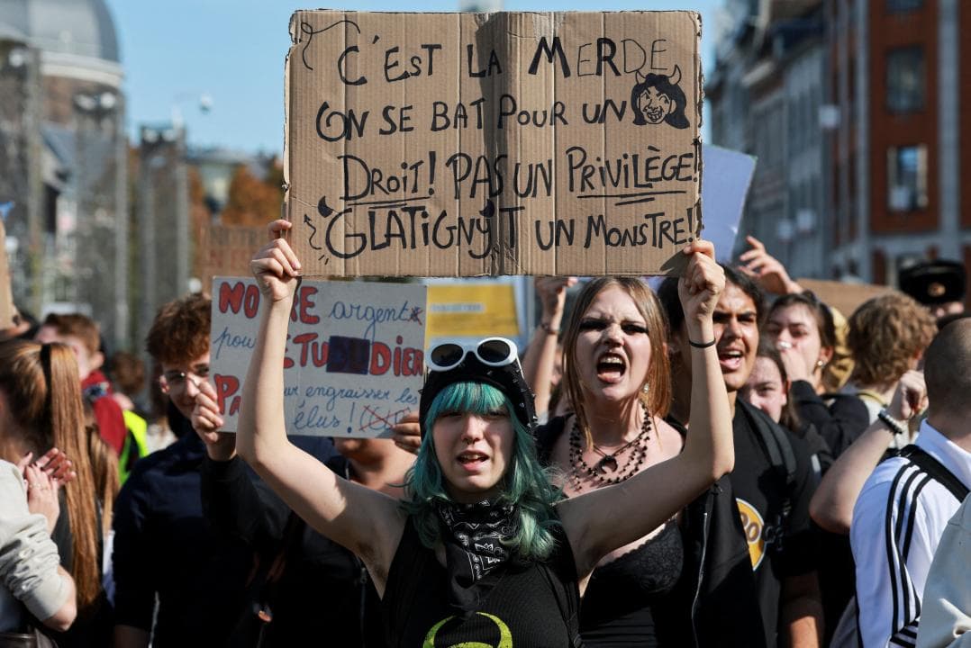 Protestes també a Valònia