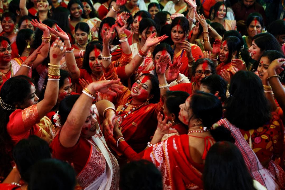 Celebrar la deessa Durga